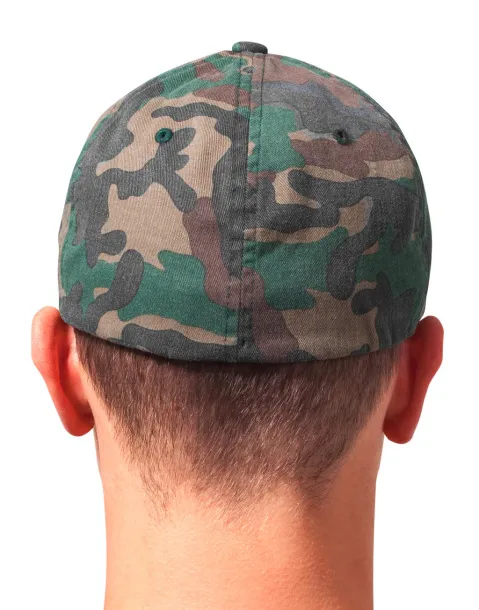 Flexfit Garment Washed Camo - Flexfit