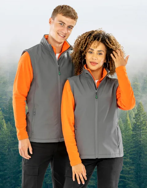  Men's Recycled 2-Layer Printable Softshell B/W - Result Recycled