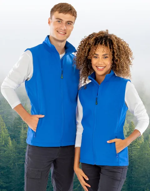  Muški prsluk od recikliranog dvoslojnog softshella - Result Recycled
