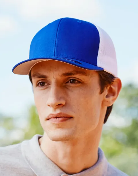  Mesh Trucker 2-Tone Cap - Flexfit