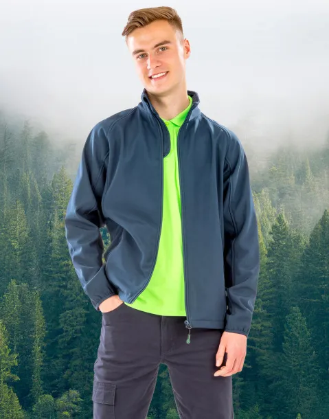  Men's Recycled 2-Layer Printable Softshell Jacket - Result Recycled