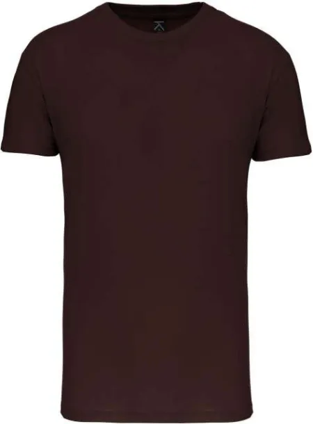  BIO150IC MEN'S ROUND NECK T-SHIRT - Kariban Chocolate
