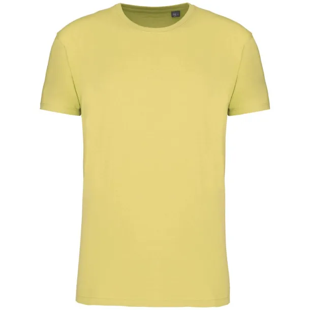  BIO150IC MEN'S ROUND NECK T-SHIRT - Kariban Lemon Yellow