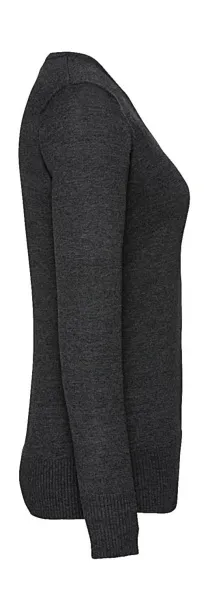  Ladies V-Neck Knitted Pullover - Russell Collection