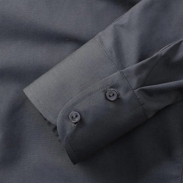 Ladies' LS Fitted Poplin Shirt - Russell Collection