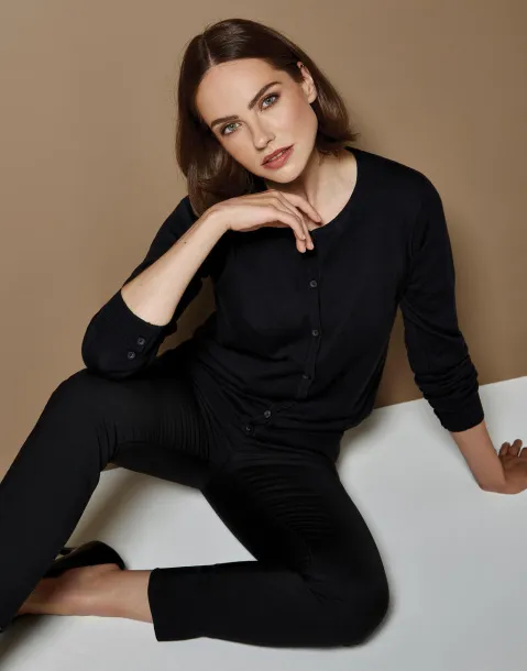  Women's Classic Fit Arundel Crew Neck Cardigan - Kustom Kit