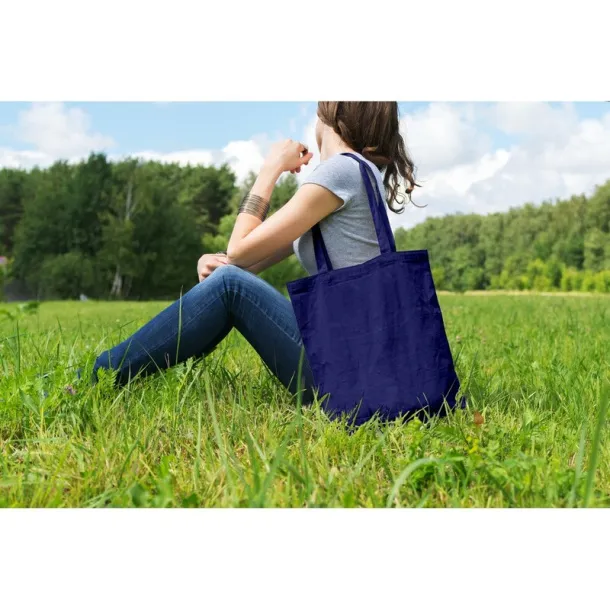  Cotton shopping bag, 140 g/m2 Mornarski plava