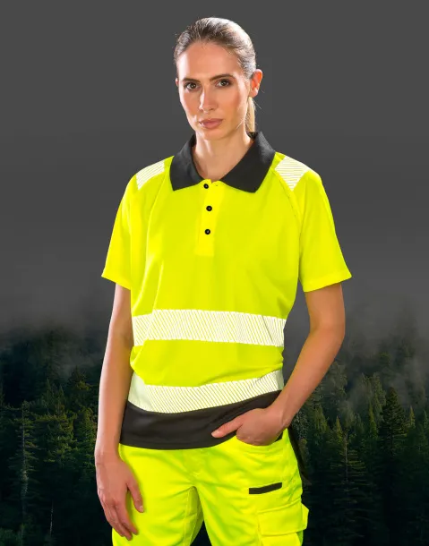  Sigurnosna polo majica od recikliranog poliestera - Result Recycled