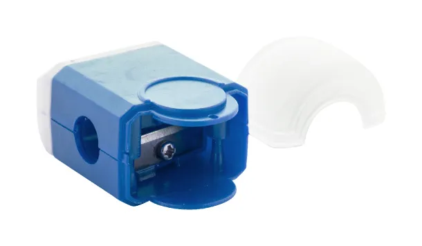 Pencix eraser and sharpener Blue White