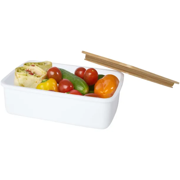 Mangi 750 ml lunch box - Seasons White
