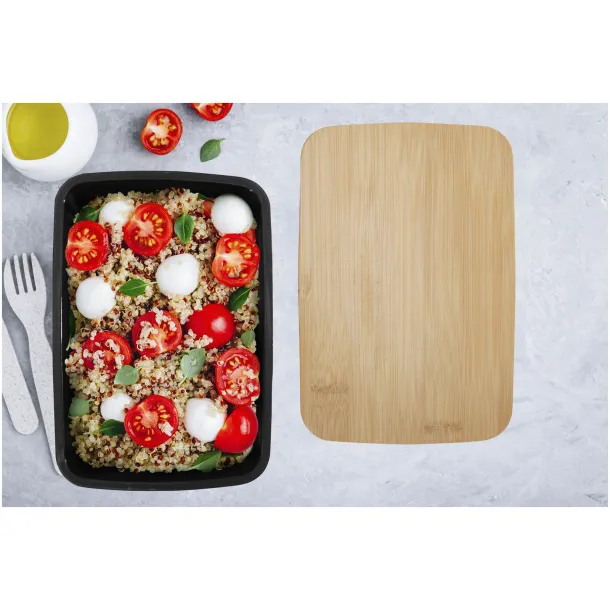 Mangi 750 ml lunch box - Seasons Solid black