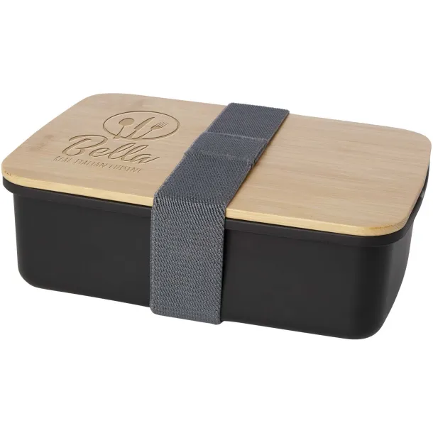 Mangi 750 ml lunch box - Seasons Solid black