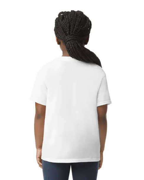  LIGHT COTTON YOUTH T-SHIRT - Gildan White