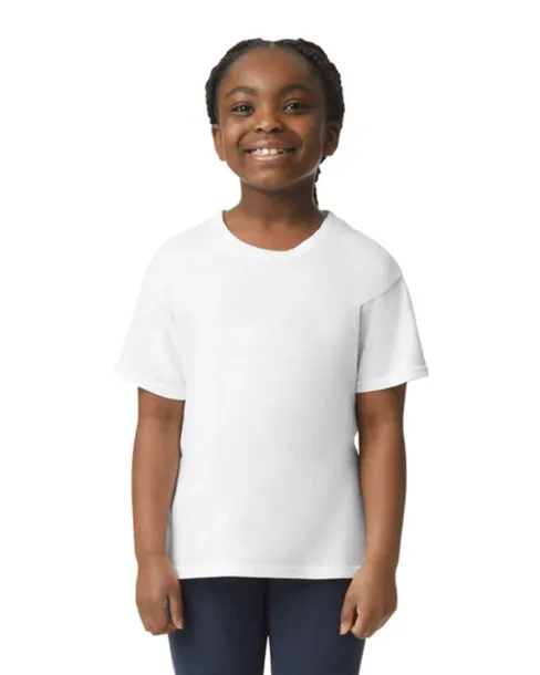 LIGHT COTTON YOUTH T-SHIRT - Gildan White