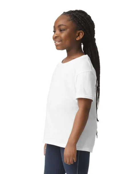 LIGHT COTTON YOUTH T-SHIRT - Gildan White