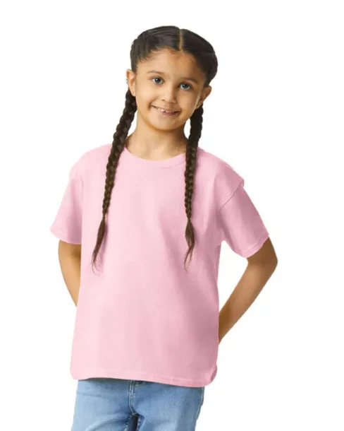  LIGHT COTTON YOUTH T-SHIRT - Gildan Light Pink