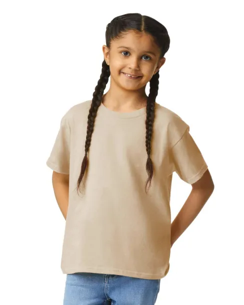  LIGHT COTTON YOUTH T-SHIRT - Gildan Sand