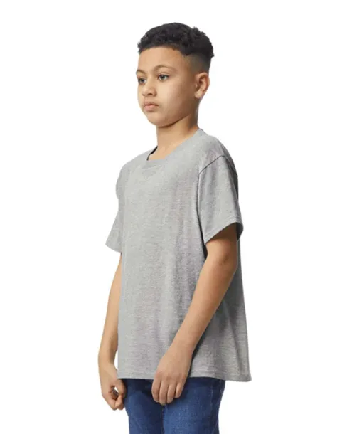  Lagana pamučna dječja majica - Gildan Ideal Oxford Grey