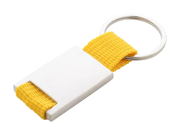 Poxil keyring Yellow Silver
