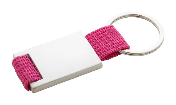 Poxil keyring Pink Silver