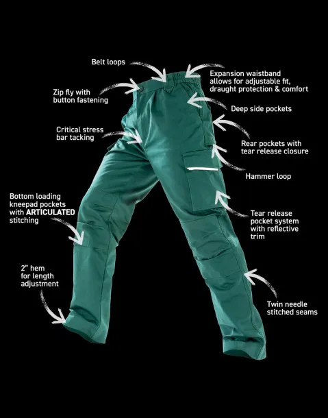  Work-Guard Action Trousers Long - Result Work-Guard