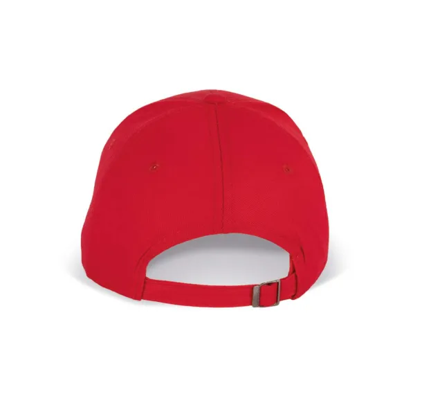 SANDWICH PEAK CAP - 6 PANELS - K-UP Red White