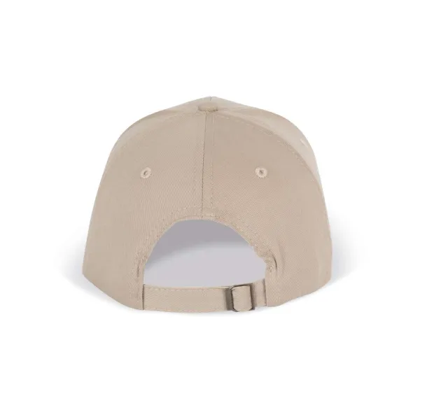  SANDWICH PEAK CAP - 6 PANELS - K-UP Beige White