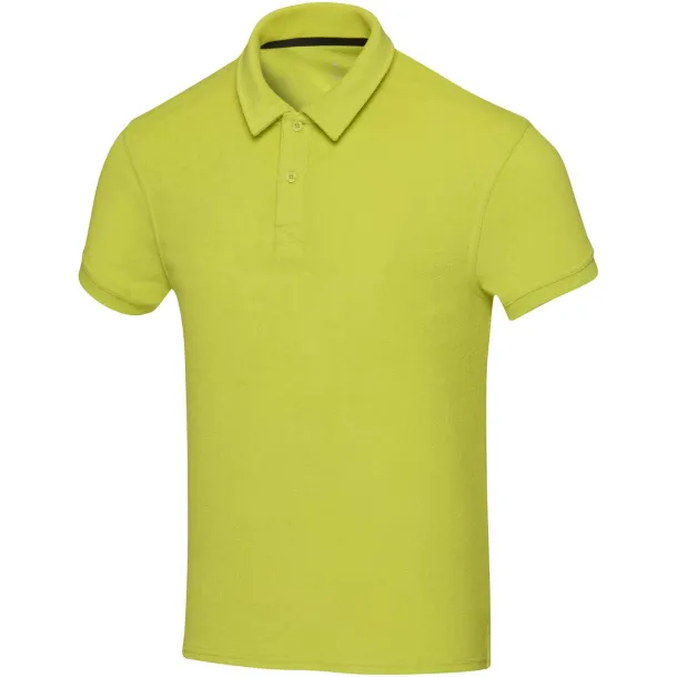 Akoya GRS unisex polo majica od recikliranog frotira, 230 g/m² - Elevate NXT Limeta