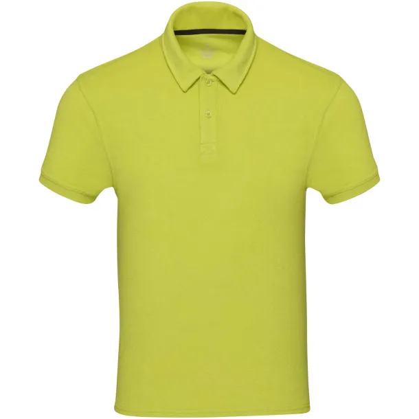 Akoya GRS unisex polo majica od recikliranog frotira, 230 g/m² - Elevate NXT Limeta