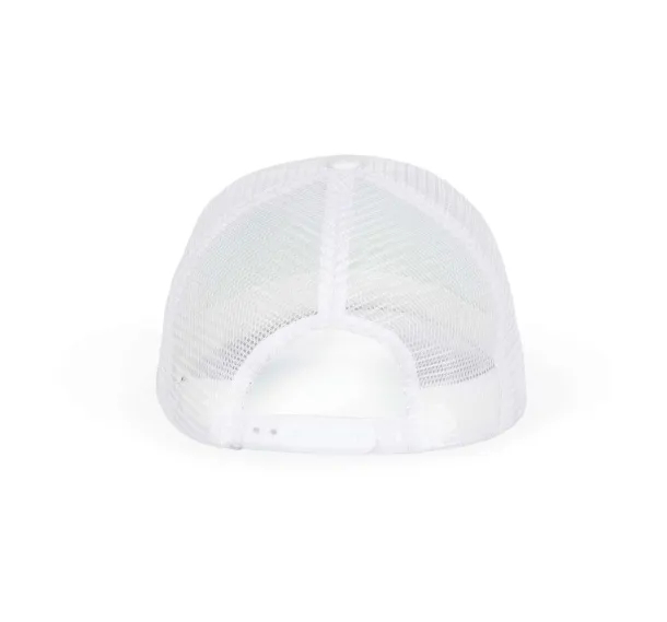  TRUCKER MESH CAP - 5 PANELS - K-UP White