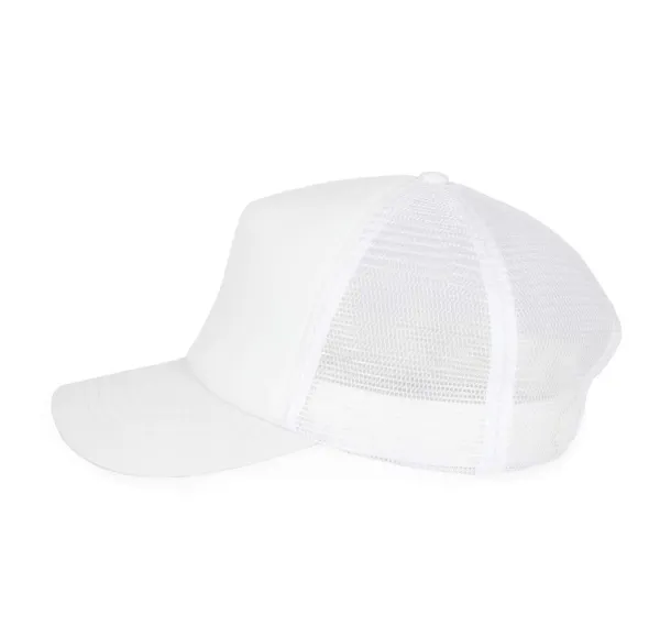 TRUCKER MESH CAP - 5 PANELS - K-UP White