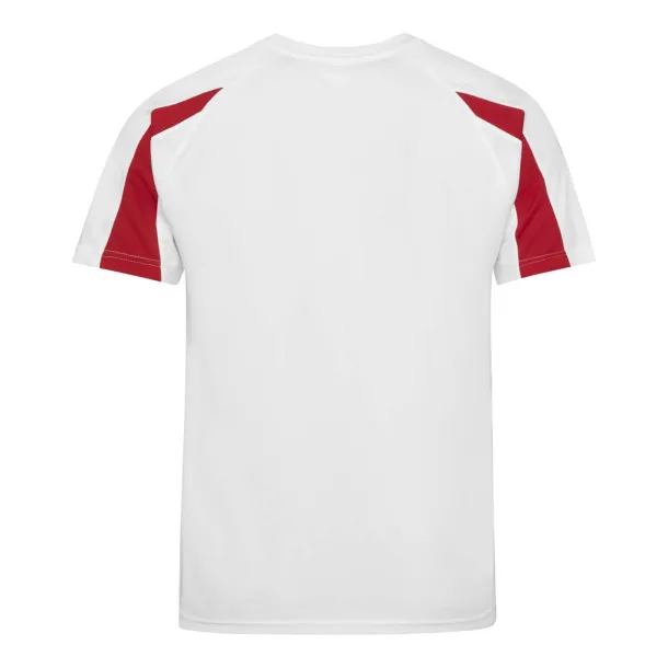 KIDS CONTRAST COOL T - Just Cool White Red