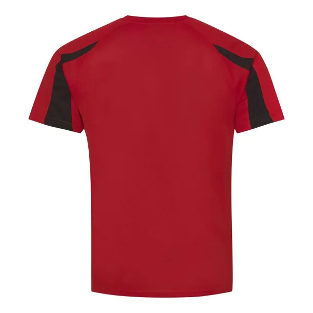  KIDS CONTRAST COOL T - Just Cool Red Jet Black