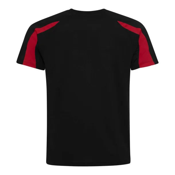  KIDS CONTRAST COOL T - Just Cool Jet Black Red
