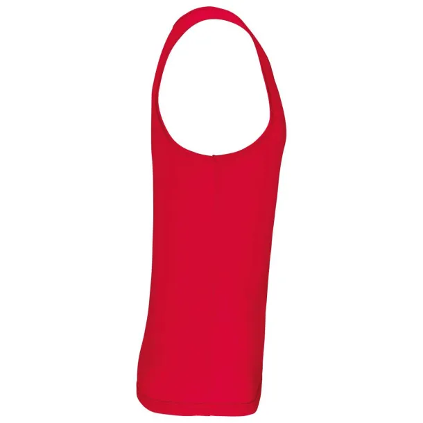  Muška sportska majica bez rukava, 140 g/m2 - Proact Crvena