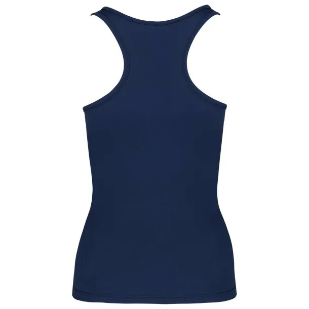  Ženska sportska majica bez rukava, 140 g/m2 - Proact Sporty Navy