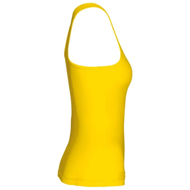  Ženska sportska majica bez rukava, 140 g/m2 - Proact True Yellow