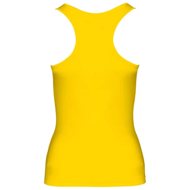  Ženska sportska majica bez rukava, 140 g/m2 - Proact True Yellow
