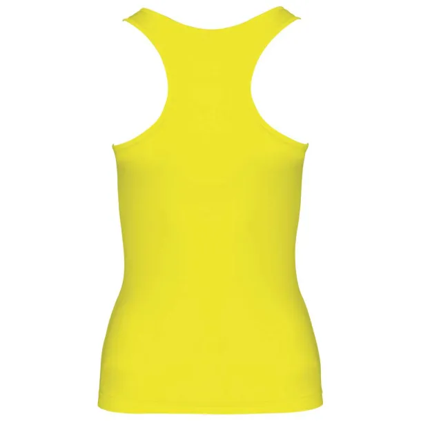  LADIES' SPORTS VEST - Proact Fluorescent Yellow