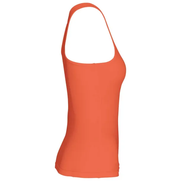  ženska sportska majica bez rukava - Proact Fluorescent Orange