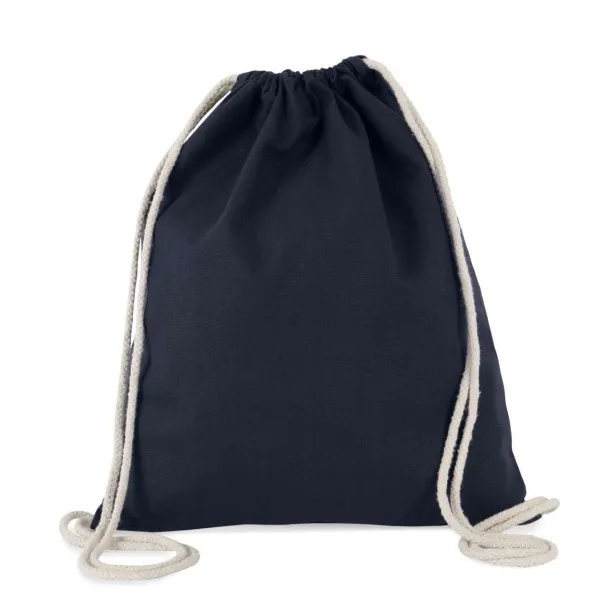  DRAWSTRING BAG WITH THICK STRAPS - Kimood Graphite