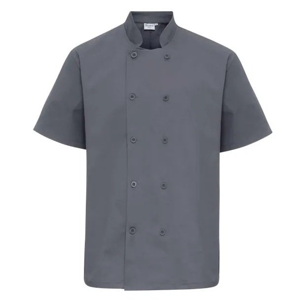  SHORT SLEEVE CHEF'S JACKET - Premier Steel