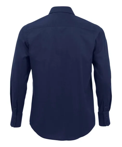 SOL'S BRIGHTON LONG SLEEVE STRETCH MEN'S SHIRT - SOL'S Dark Blue