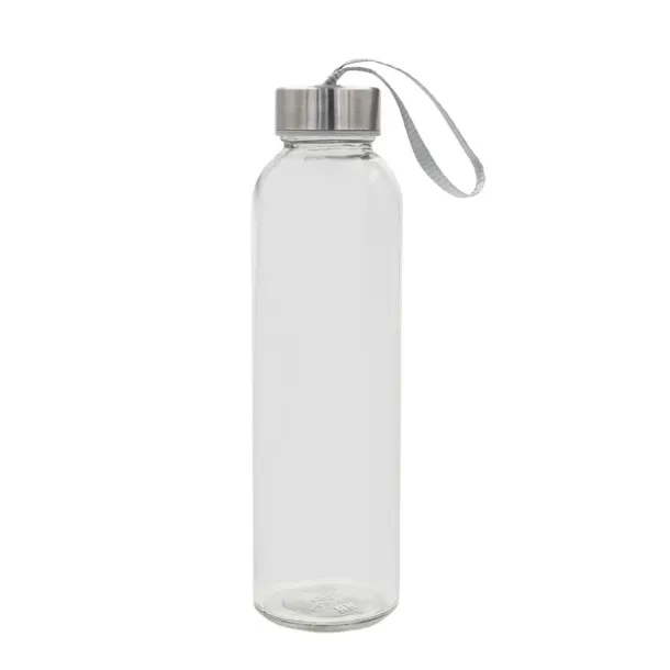 AQUA FLOW staklena boca, 500 ml Prozirno