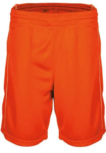  KID'S BASKET BALL SHORTS - Proact Orange