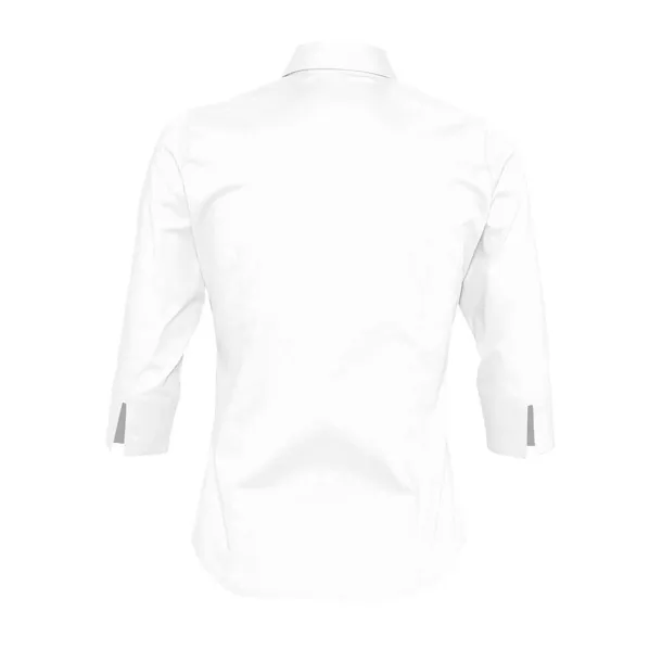 SOL'S EFFECT 3/4 SLEEVE STRETCH WOMEN'S SHIRT - SOL'S White