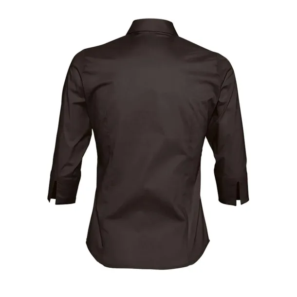SOL'S EFFECT 3/4 SLEEVE STRETCH WOMEN'S SHIRT - SOL'S Black