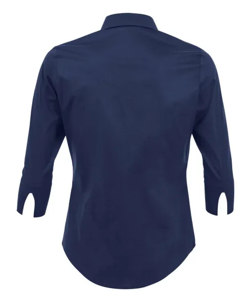 SOL'S EFFECT 3/4 SLEEVE STRETCH WOMEN'S SHIRT - SOL'S Dark Blue