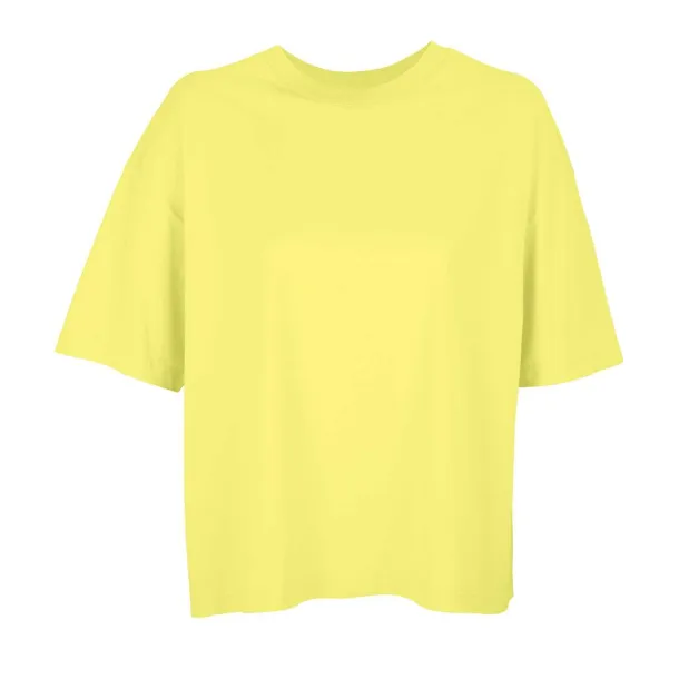 SOL'S ženska predimenzionirana majica kratkih rukava, 180 g/m2 - SOL'S Light Yellow
