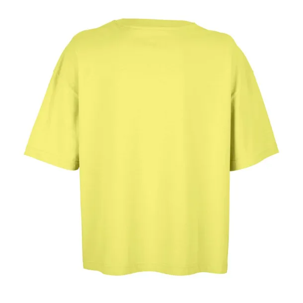 SOL'S ženska predimenzionirana majica kratkih rukava, 180 g/m2 - SOL'S Light Yellow